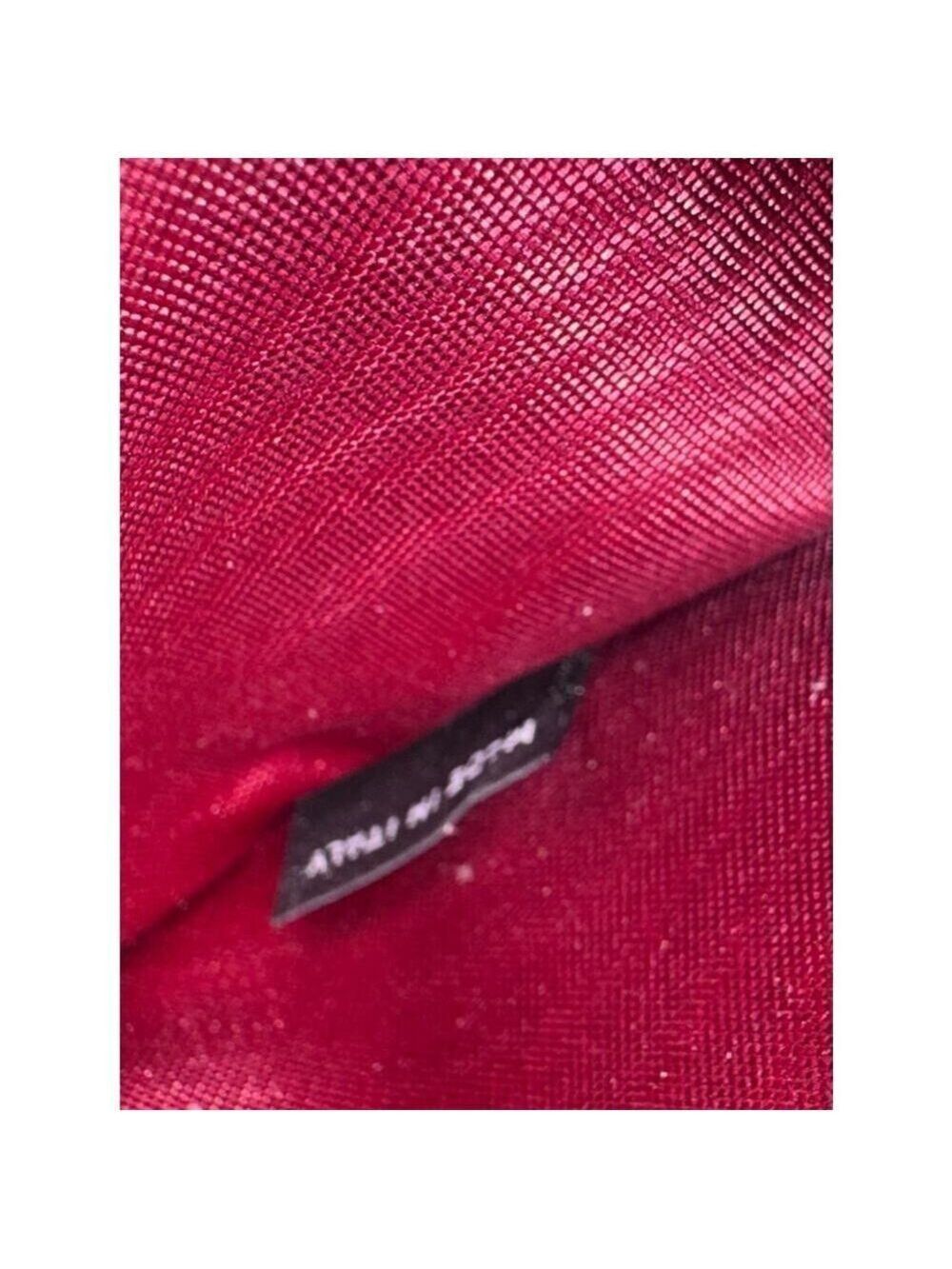 Prada Pink Saffiano tri-Fold Continental Wallet - Picture 11 of 16